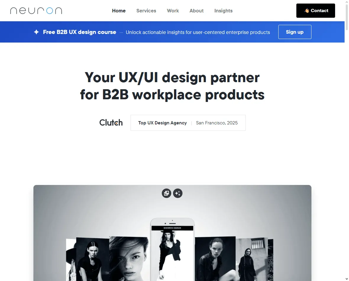 Neuron: modern UX firm ranking high among the best notification system design agencies for clarity-focused alerts