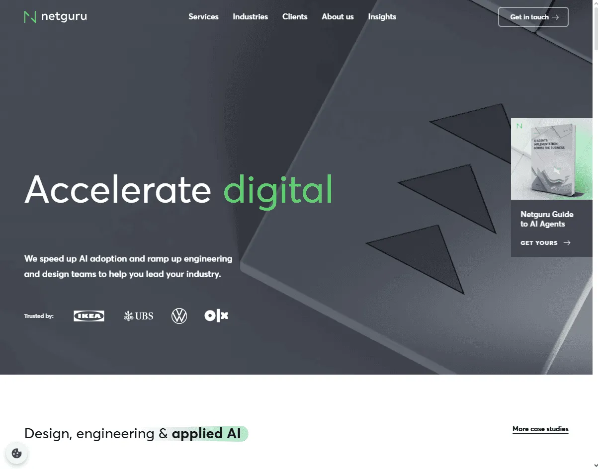 Netguru: Crowdfunding UX agency specializing in mobile-first design and multilingual marketplace scaling