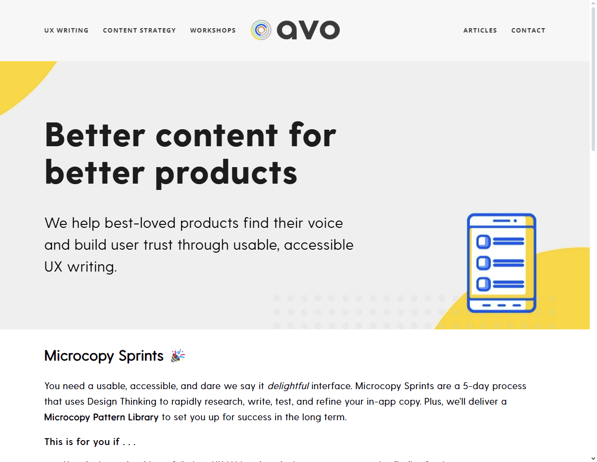 AVO Agency: one of the best chat UI design agencies improving onboarding through chat