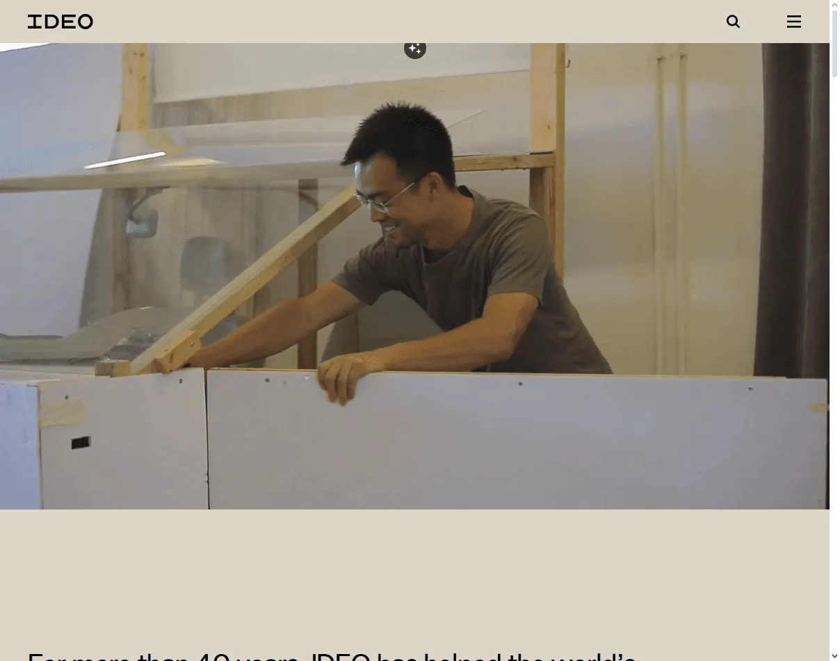 IDEO: one of the best UX agencies for small teams bringing structure to innovation