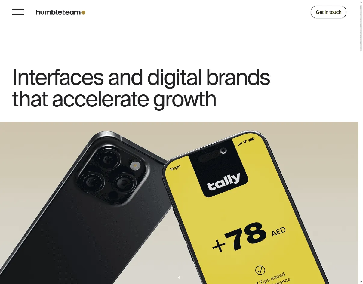 Humbleteam – UX agency for aerospace labs and fast-moving defense & aviation startups.
