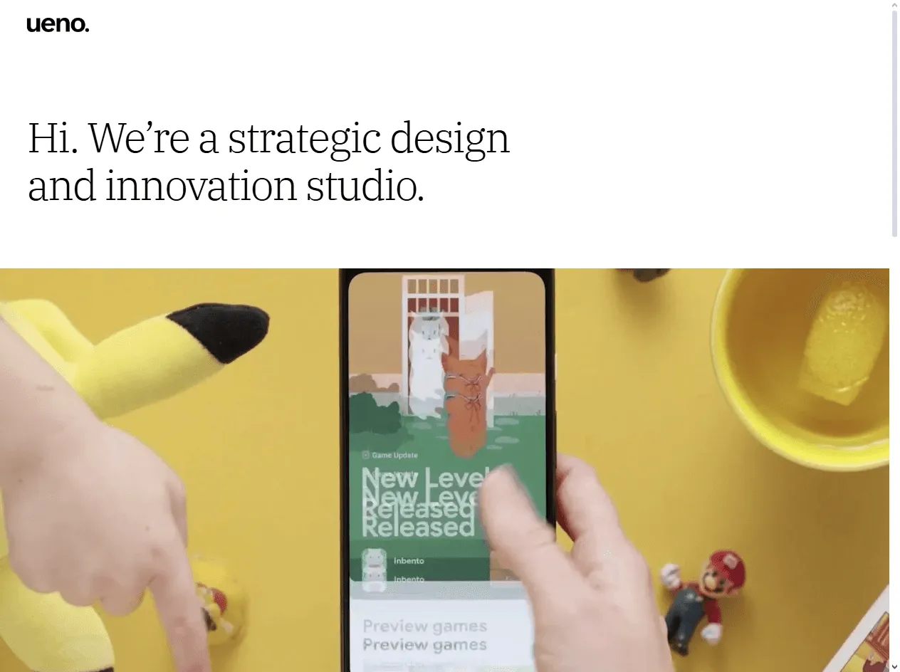 Ueno: Creative agency ranked among the Best Logistics UX Agencies for premium logistics UIs