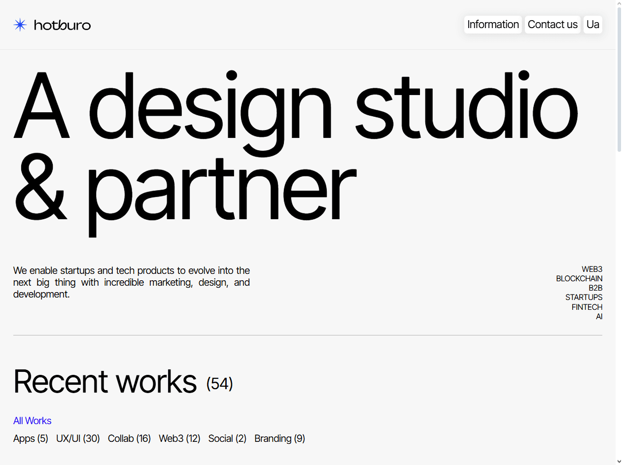 hotburo: Remote boutique studio in Best Gambling UX Agencies for lightweight UX in mobile betting apps
