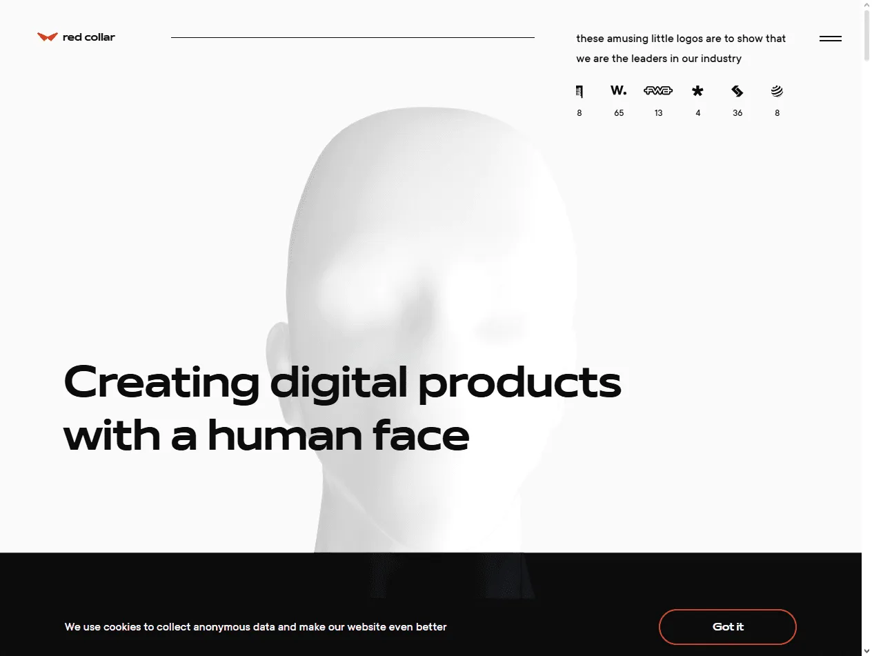 Red Collar: Studio-based team ranked among the Best Crypto UX Agencies for stat-heavy dashboards