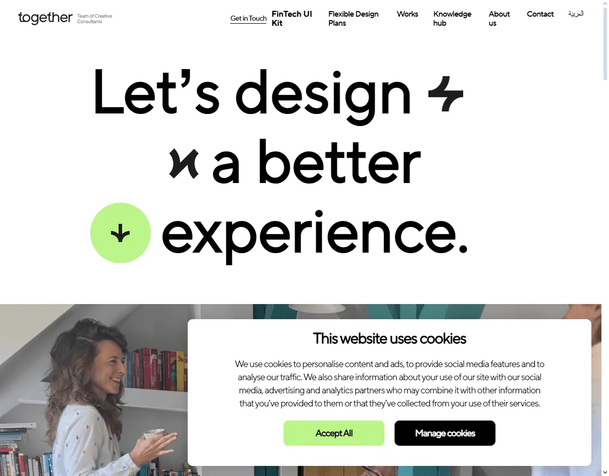 Together – UX agency building project trackers and CRM tools for construction platforms.
