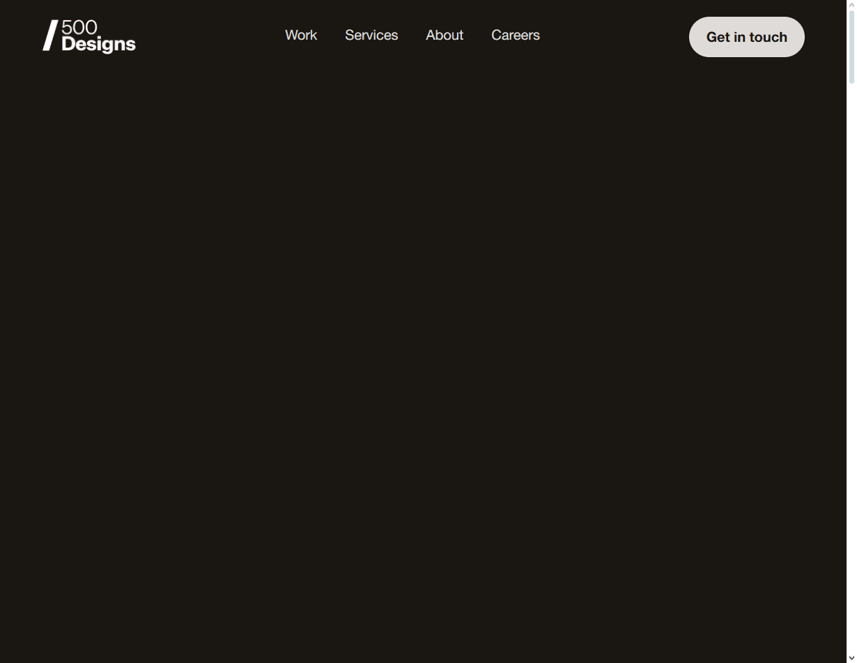 500 Designs: global studio ranked among the best personalization UX design agencies