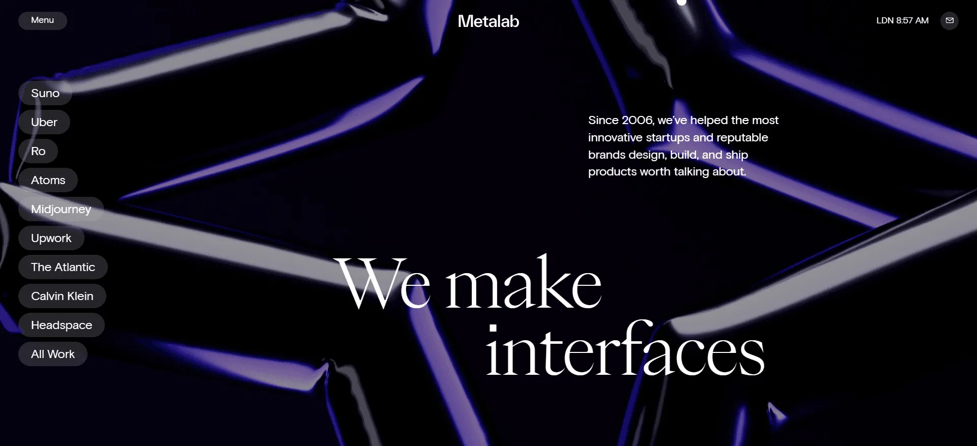 Metalab is a globally recognized product design agency headquartered in Canada, best known for helping shape some of the most influential digital products over the past decade. 