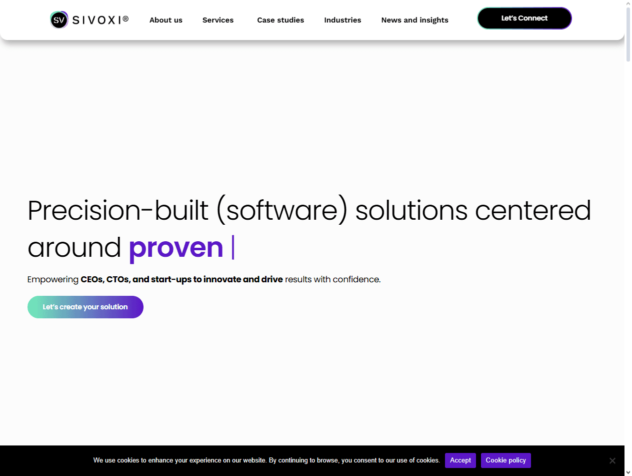 SIVOXI: South Africa-based team in best navigation UX agencies for POI interaction and layered mapping UX