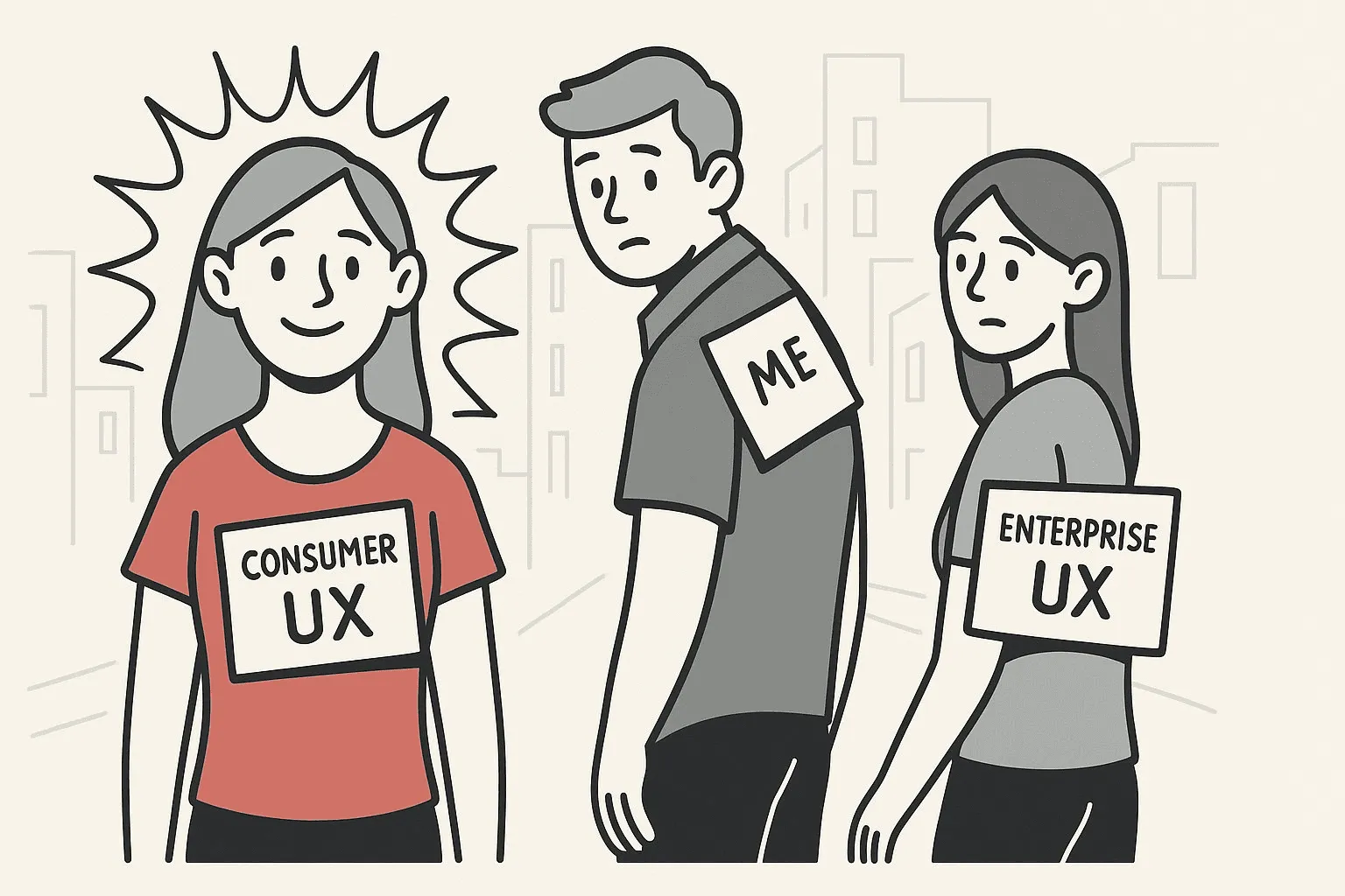 Enterprise UX design vs. Consumer UX Design
