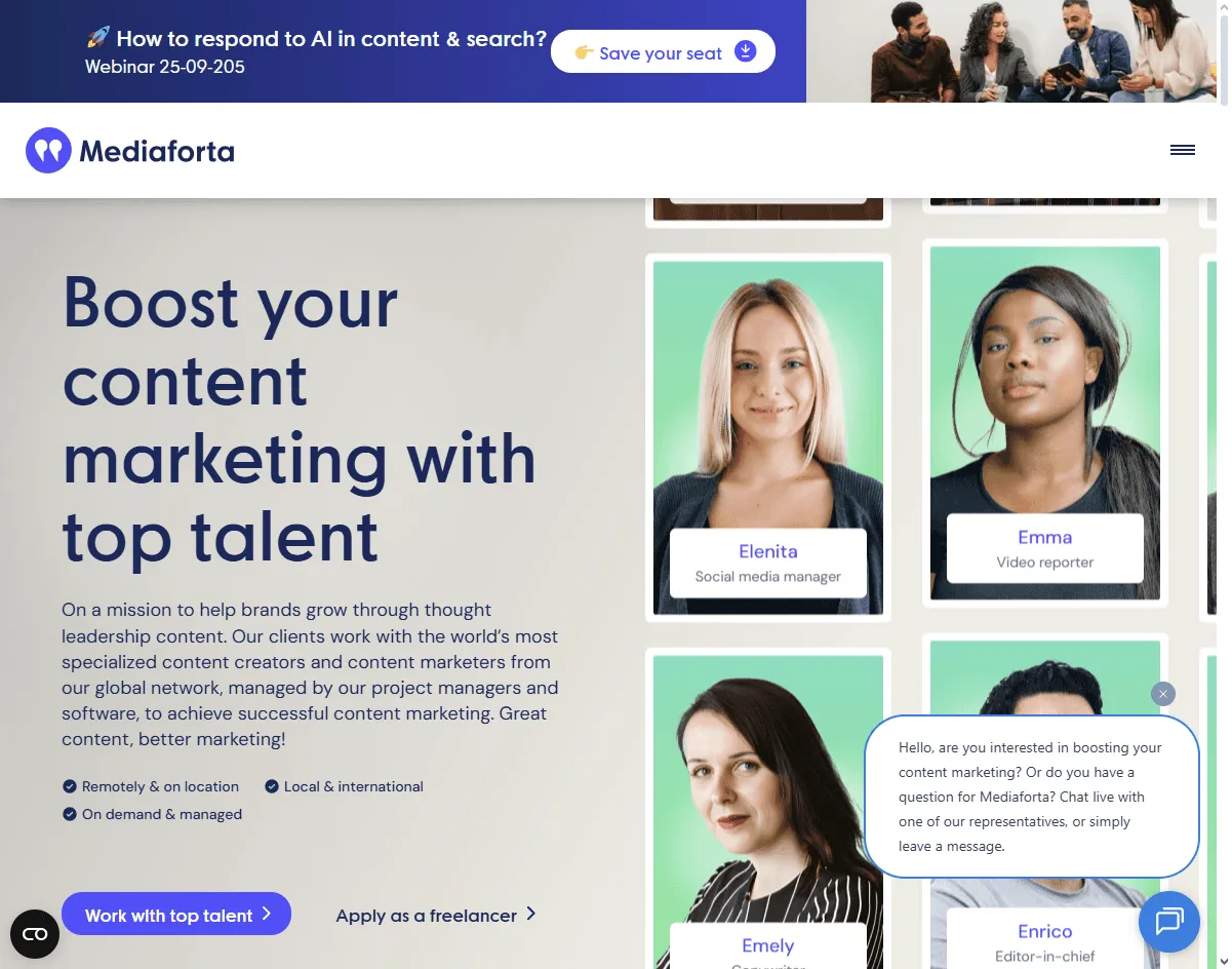 Mediaforta Agency: app UI design agency that bridges great visuals with content thinking