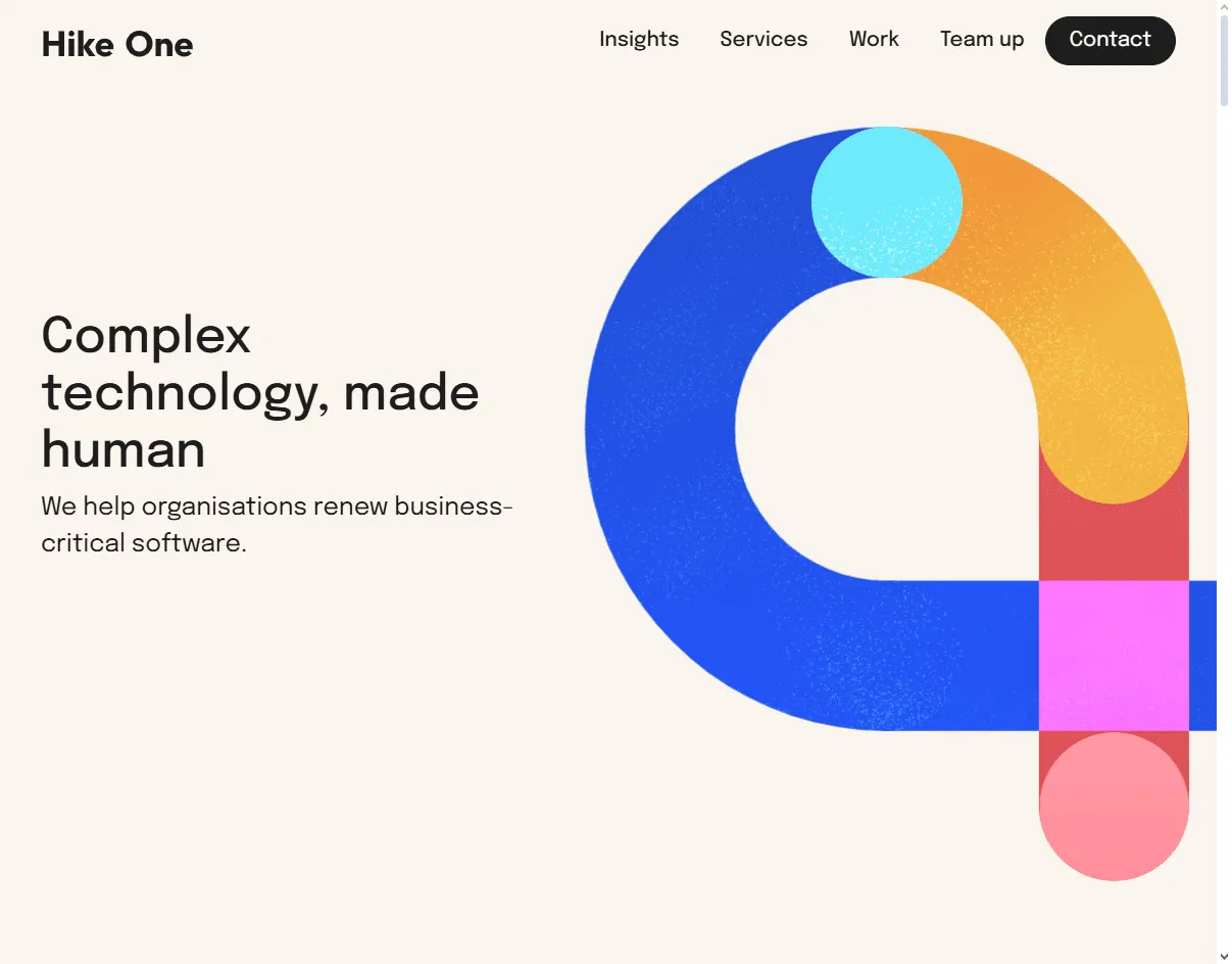 Hike One: UX agency specializing in interactive mobility interfaces and connected service design