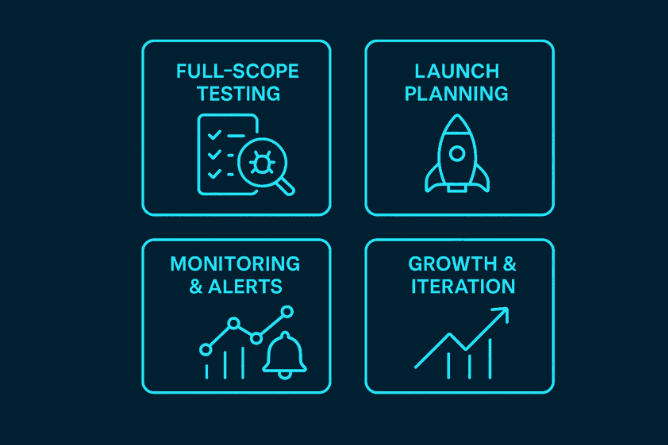Launch, Monitoring & Iteration