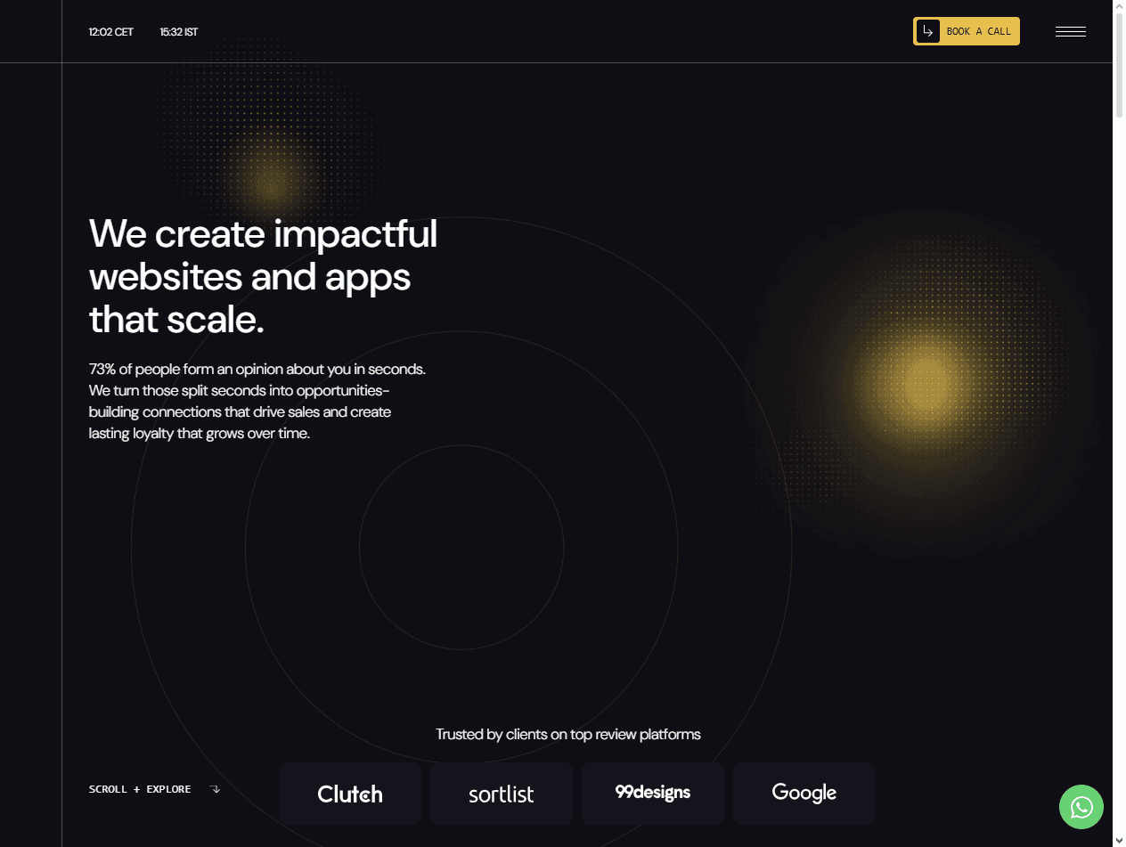 Studio Ubique is listed among the Best Blockchain UX Agencies for NFT and DeFi tools