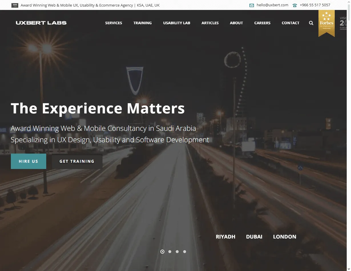 Uxbert Labs is among the best chatbot interface design agencies focused on conversational experiences.