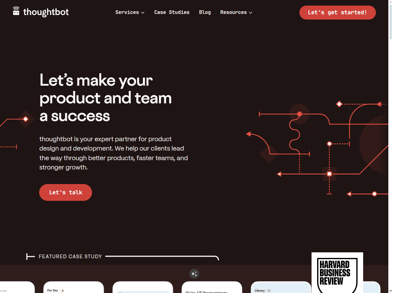 Thoughtbot: Lean product agency ranked among the Best Supply Chain UX Agencies for MVPs