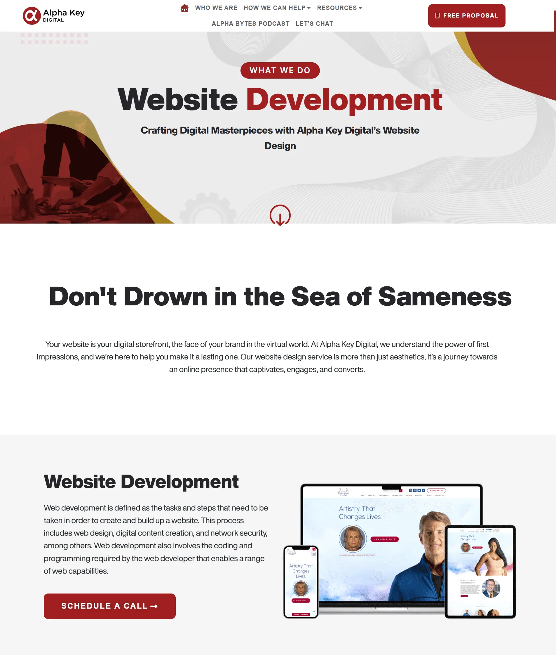 alpha key digital: one of the top web design and UX agencies in Cleveland