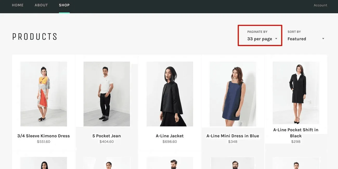 Shopify pagination design examples demonstrating scalable product catalogs, cursor-based pagination, and SEO-friendly page structures.