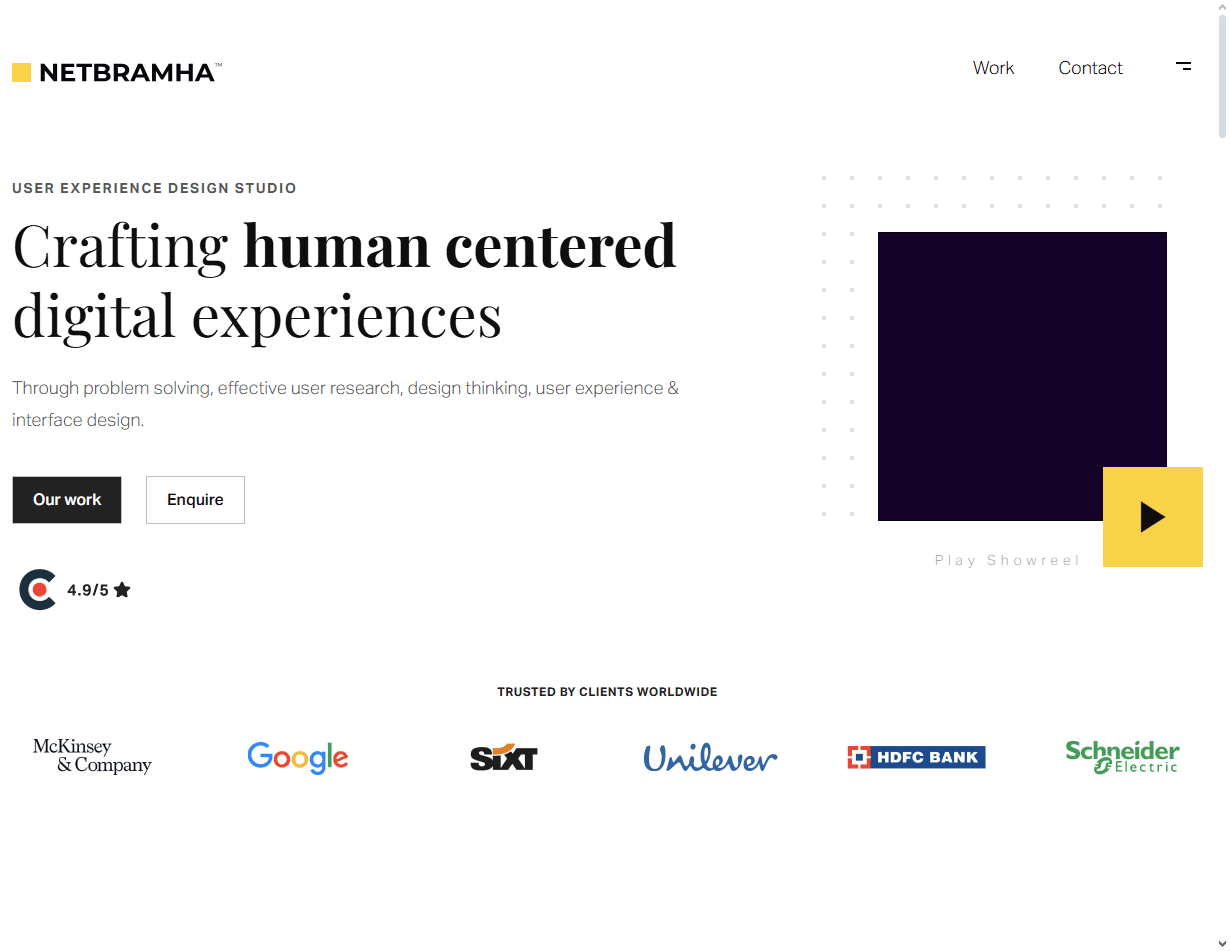 NetBramha Studios ranks high among the best chatbot interface design agencies for complex workflows.