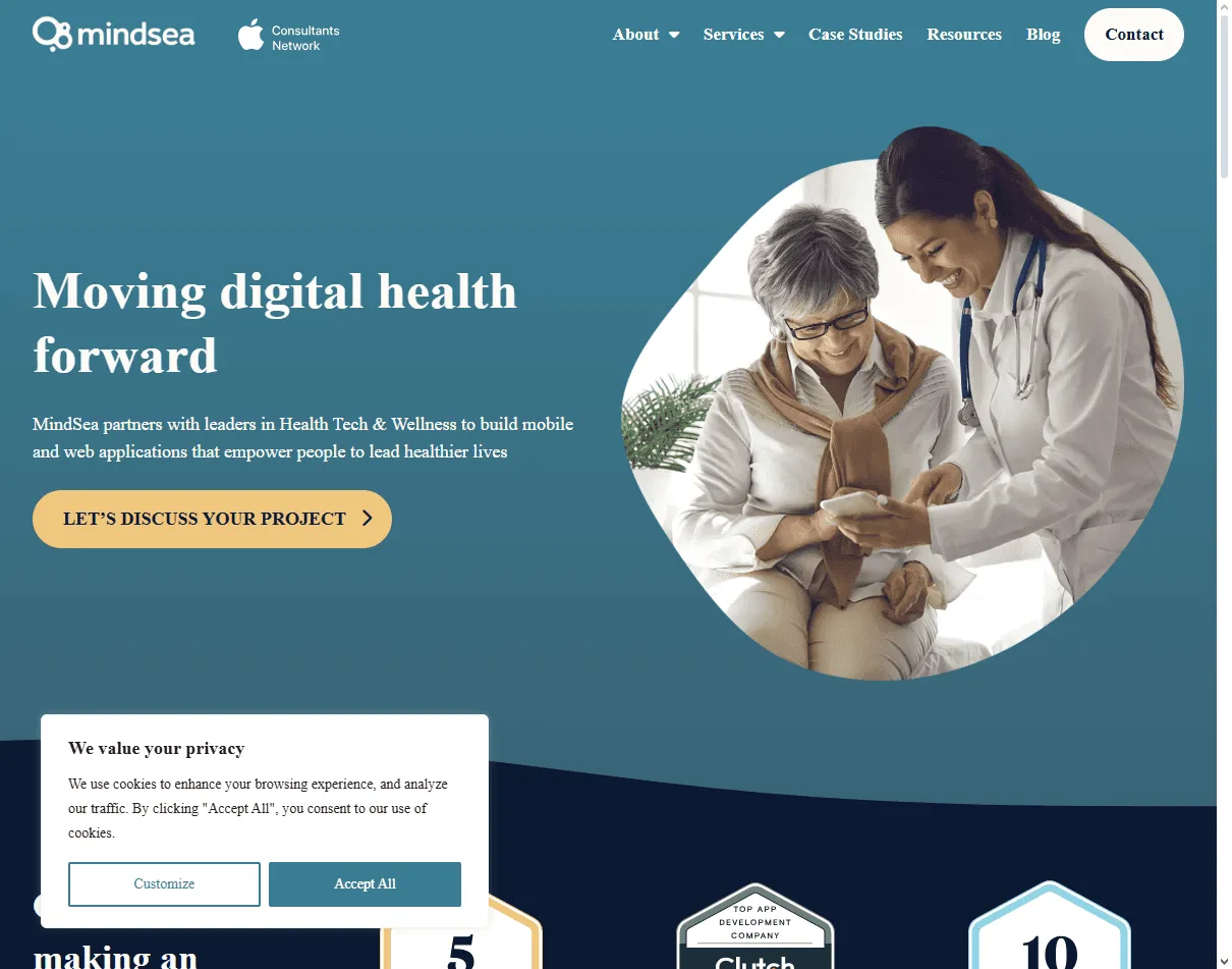 MindSea: mobile-first product studio featured among the best edtech UX agencies for LMS and analytics-driven apps
