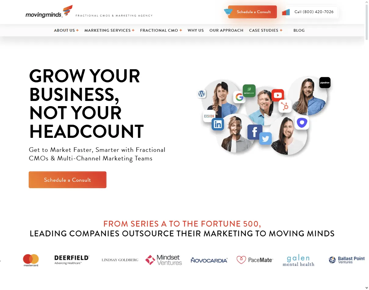 Moving Minds: execution-focused team counted among the best martech UX agencies for full-funnel campaign and operations support