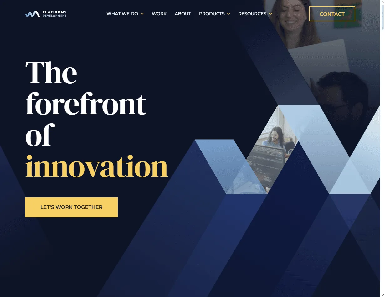 Flatirons Development: listed in best analytics dashboard design agencies with end-to-end product delivery support