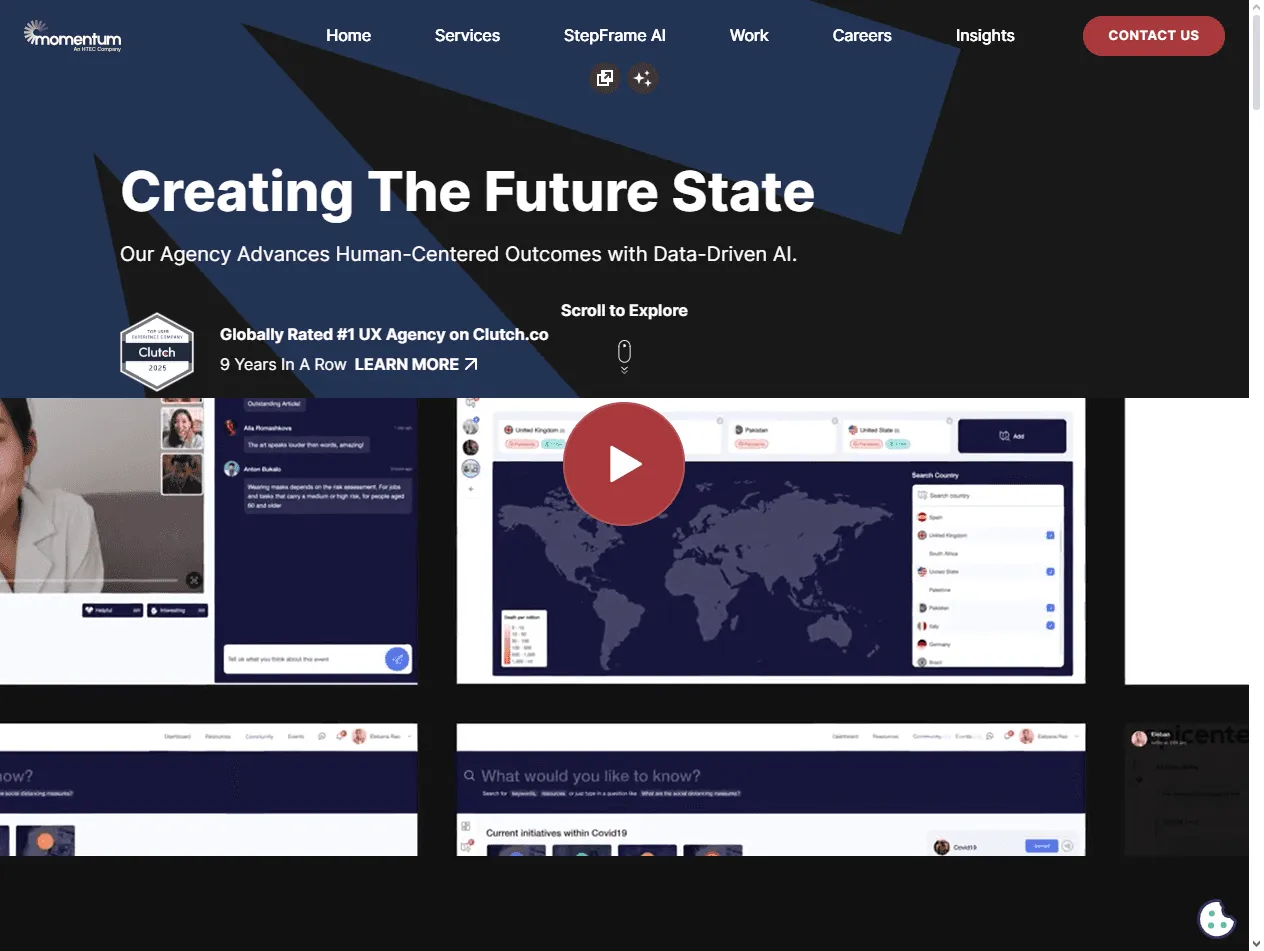 Momentum Design Lab: USA-based UX agency among the Best Hospitality UX Agencies for hotel chain platforms