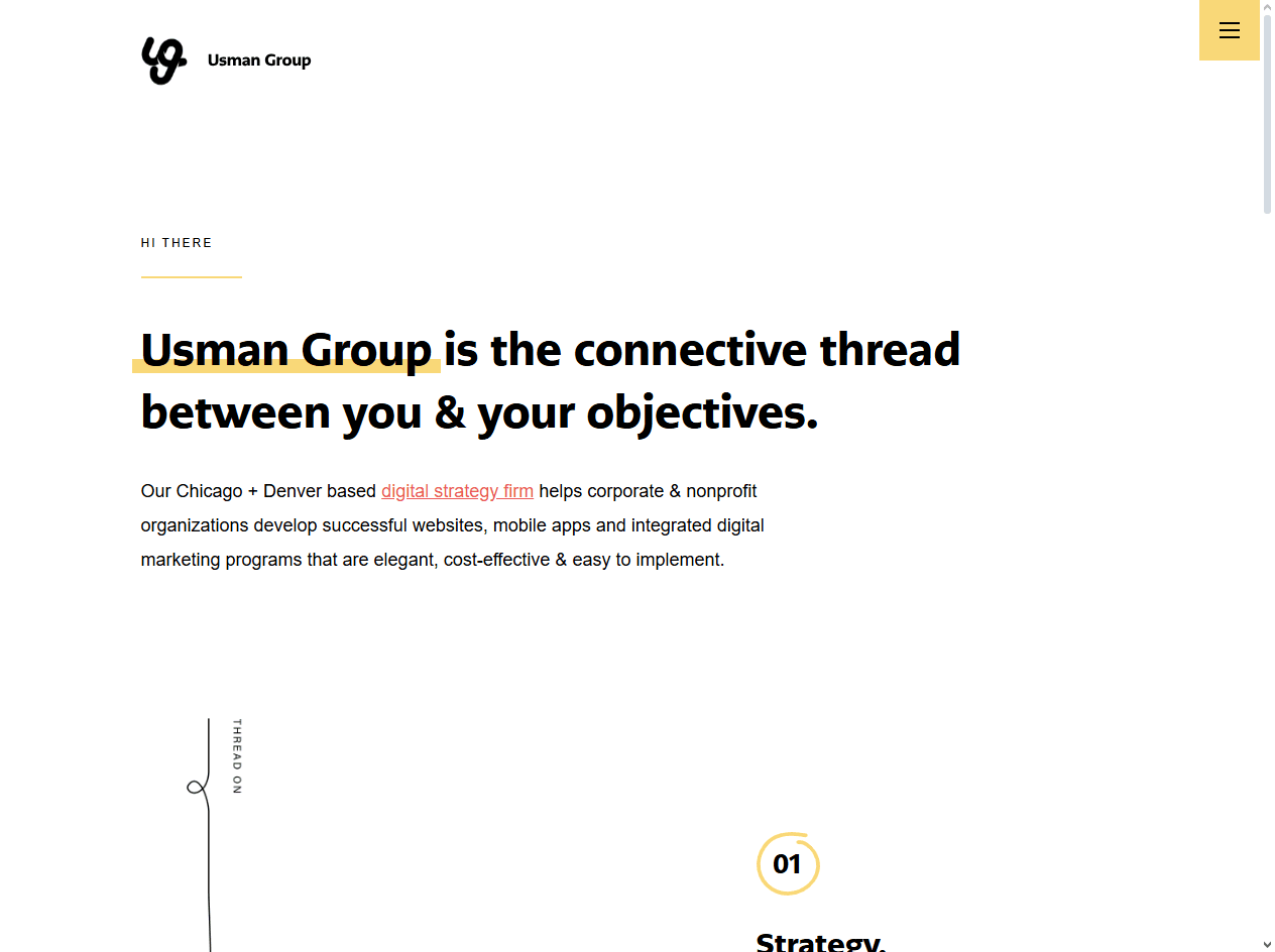 Usman Group: Denver-based team ranked in Best IT UX Agencies for strategy-driven enterprise platform UX