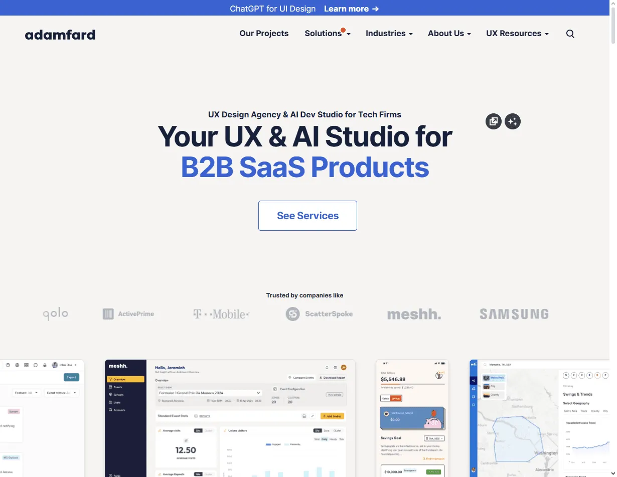 Adam Fard is trusted among the best AI feature UX design agencies for ethical design principles.