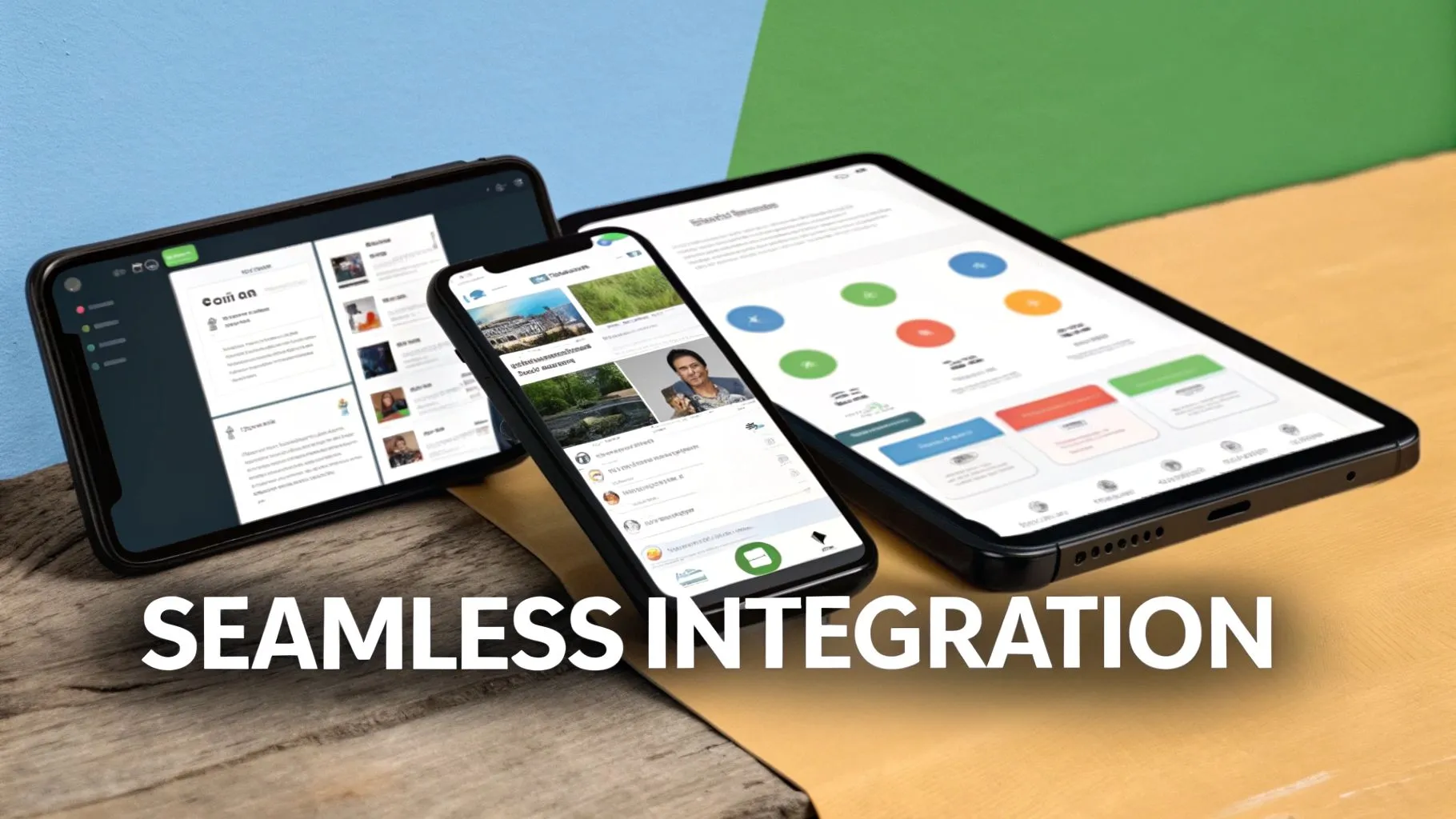 An abstract visual representing interconnected digital blocks, symbolizing interoperability and composability.