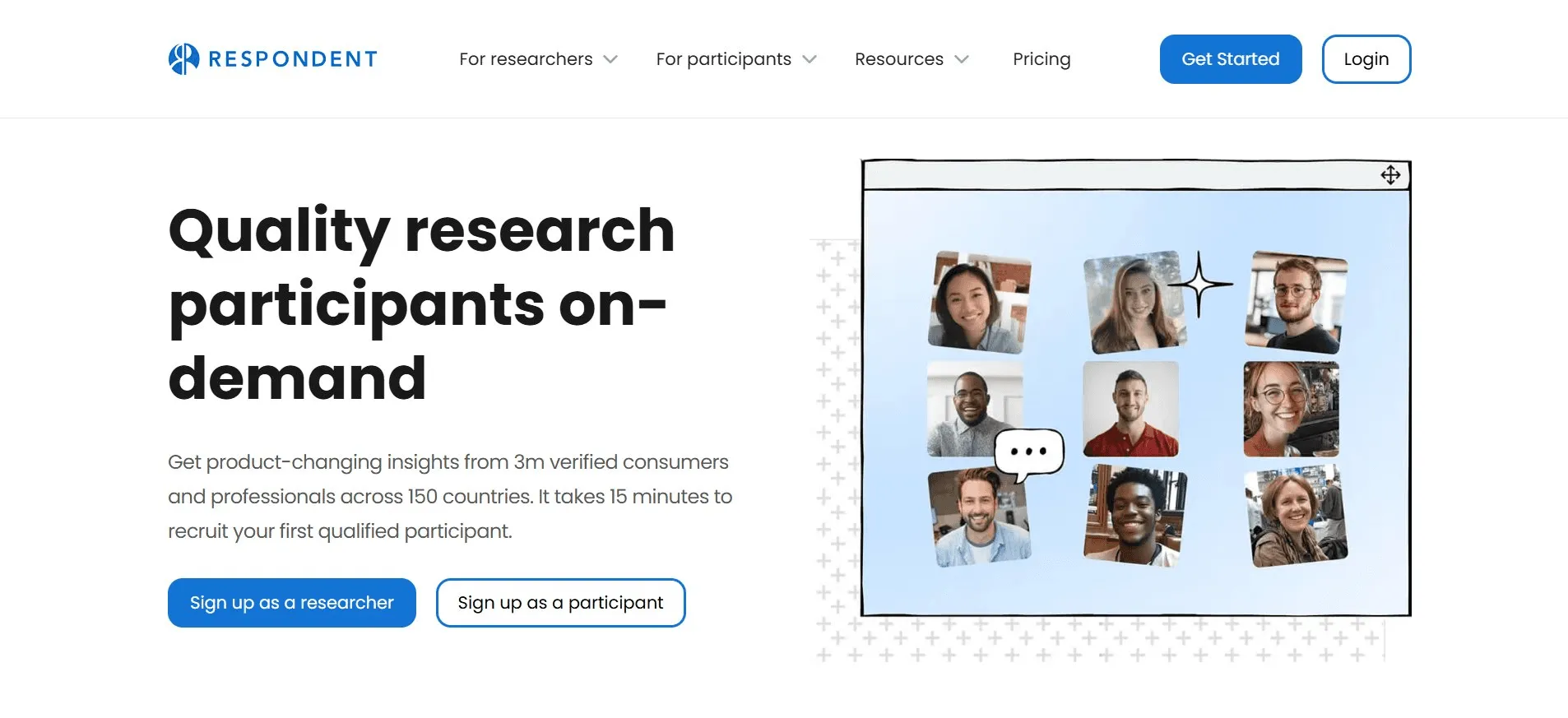 Respondent is another top-tier participant recruitment platform, with a special focus on sourcing specific B2B and professional audiences.