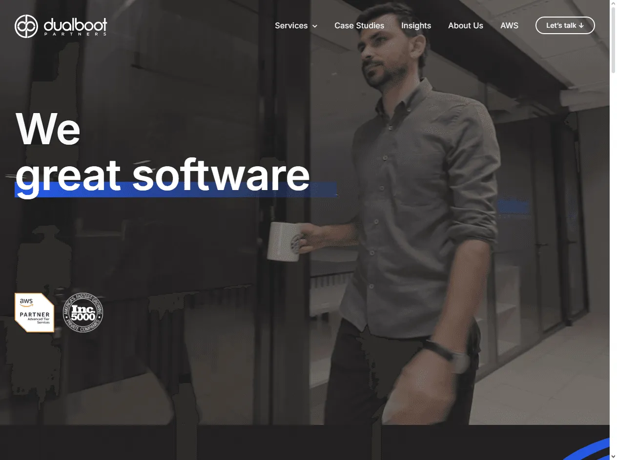 Dualboot Partners: US hybrid agency ranked in Best Gambling UX Agencies for sportsbook and casino platform UX strategy