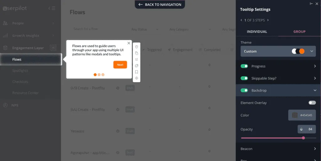  Userpilot’s Onboarding Progress Bar