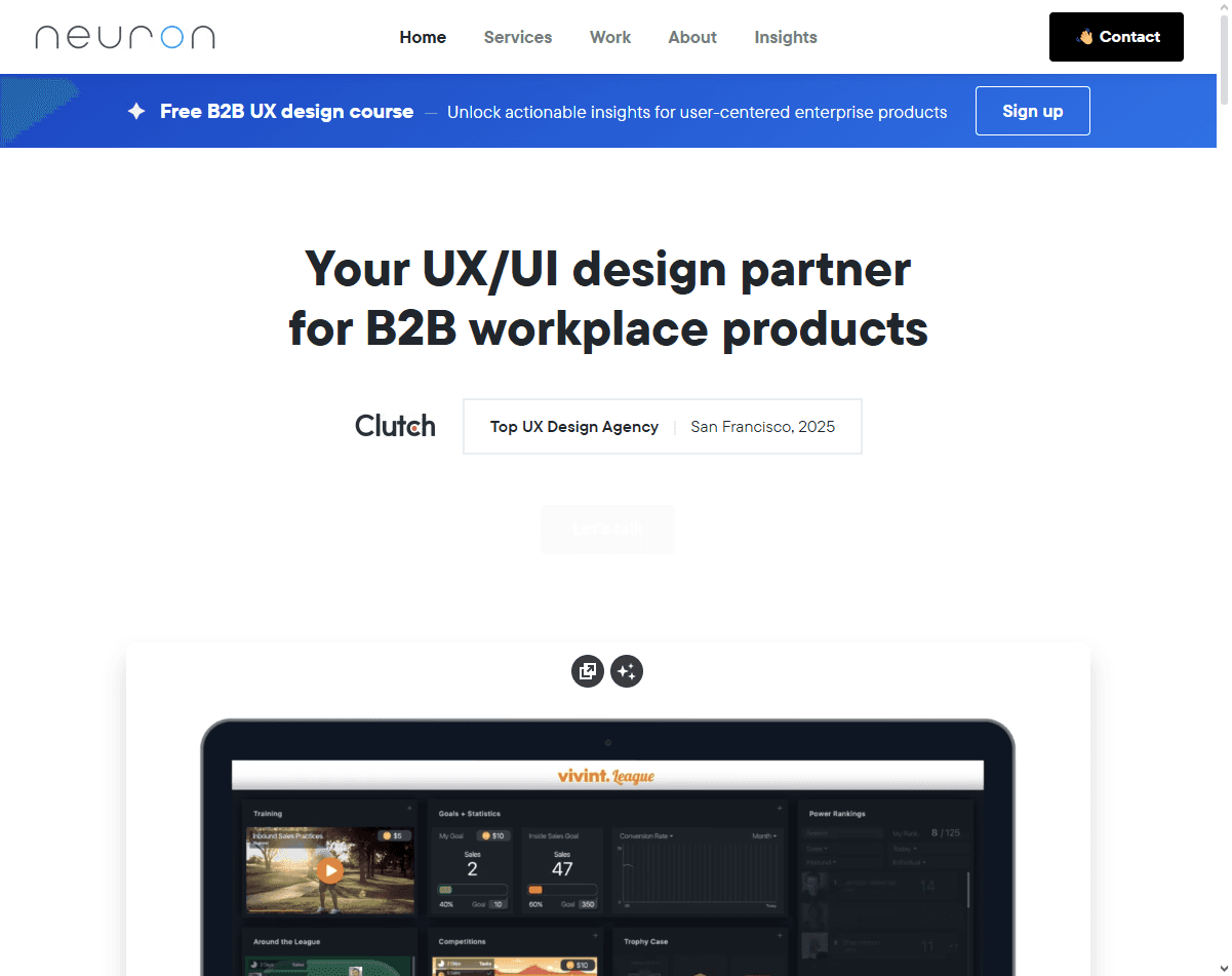 Neuron: one of the best virtual reality UX design agencies bridging research with VR use cases