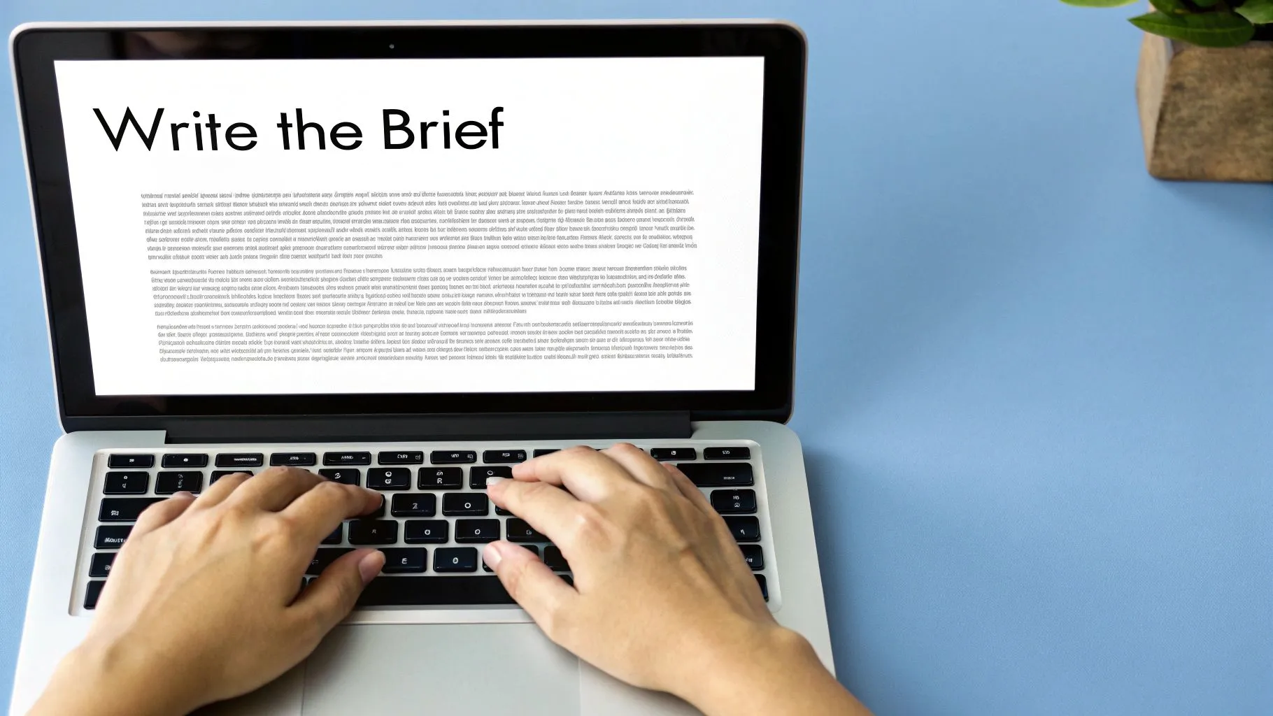 How to write a design brief? - practical tips to use