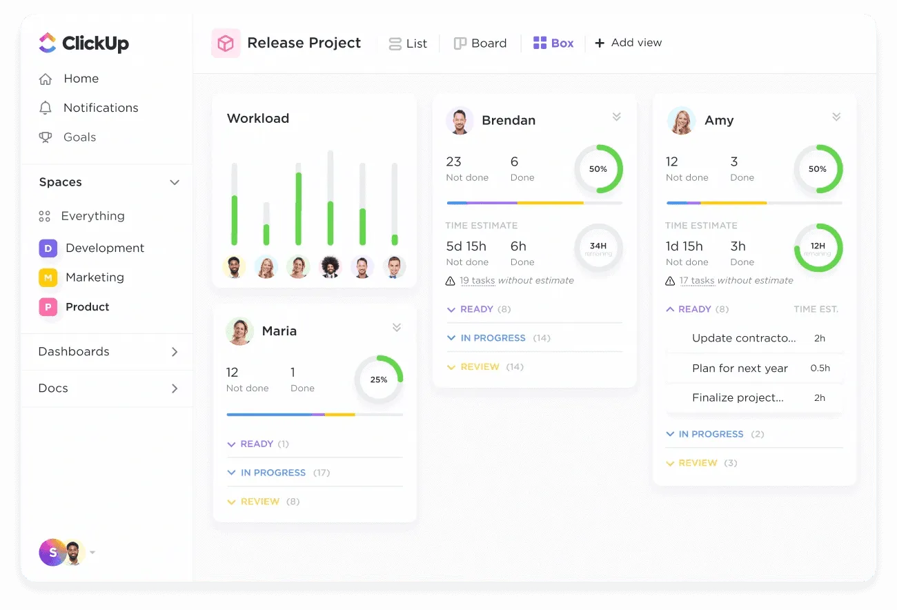  ClickUp’s Ball Progress Bar Design 