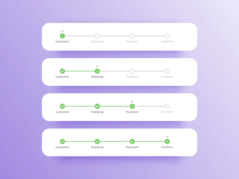 What is a progress bar in UX design? 