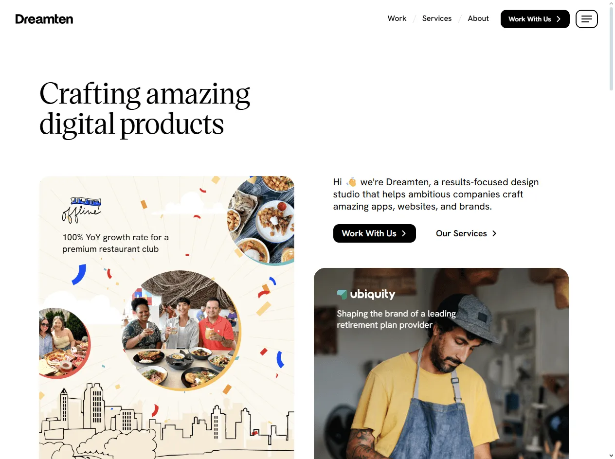 Dreamten: Raleigh-based hybrid studio ranked in Best IT UX Agencies for balancing beauty and functional UX in IT tools