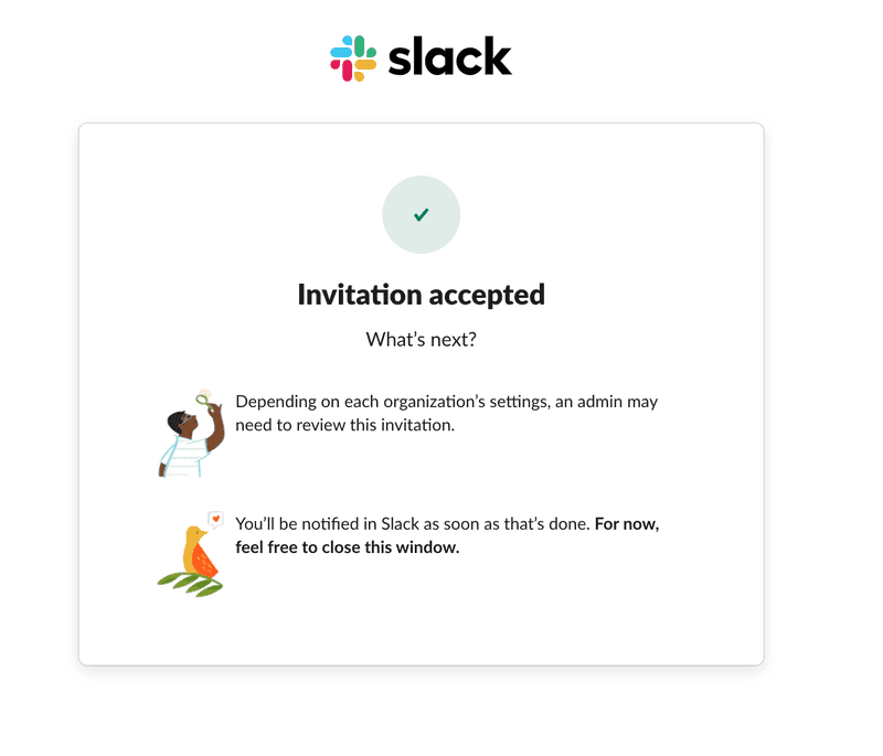 Slack's Confirmation Modal