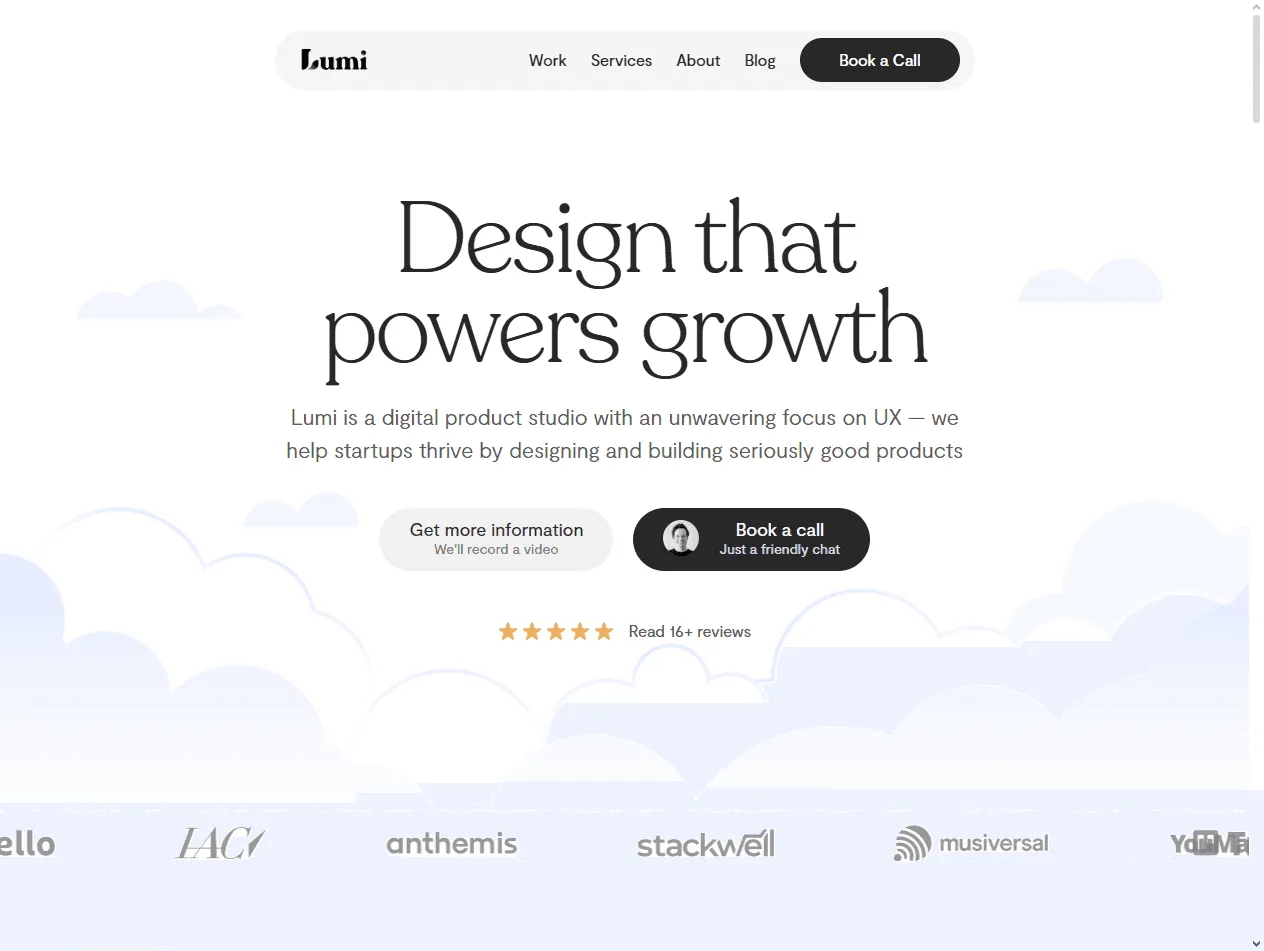 Lumi Design is ranked among the Best Blockchain UX Agencies for wallet and staking interfaces