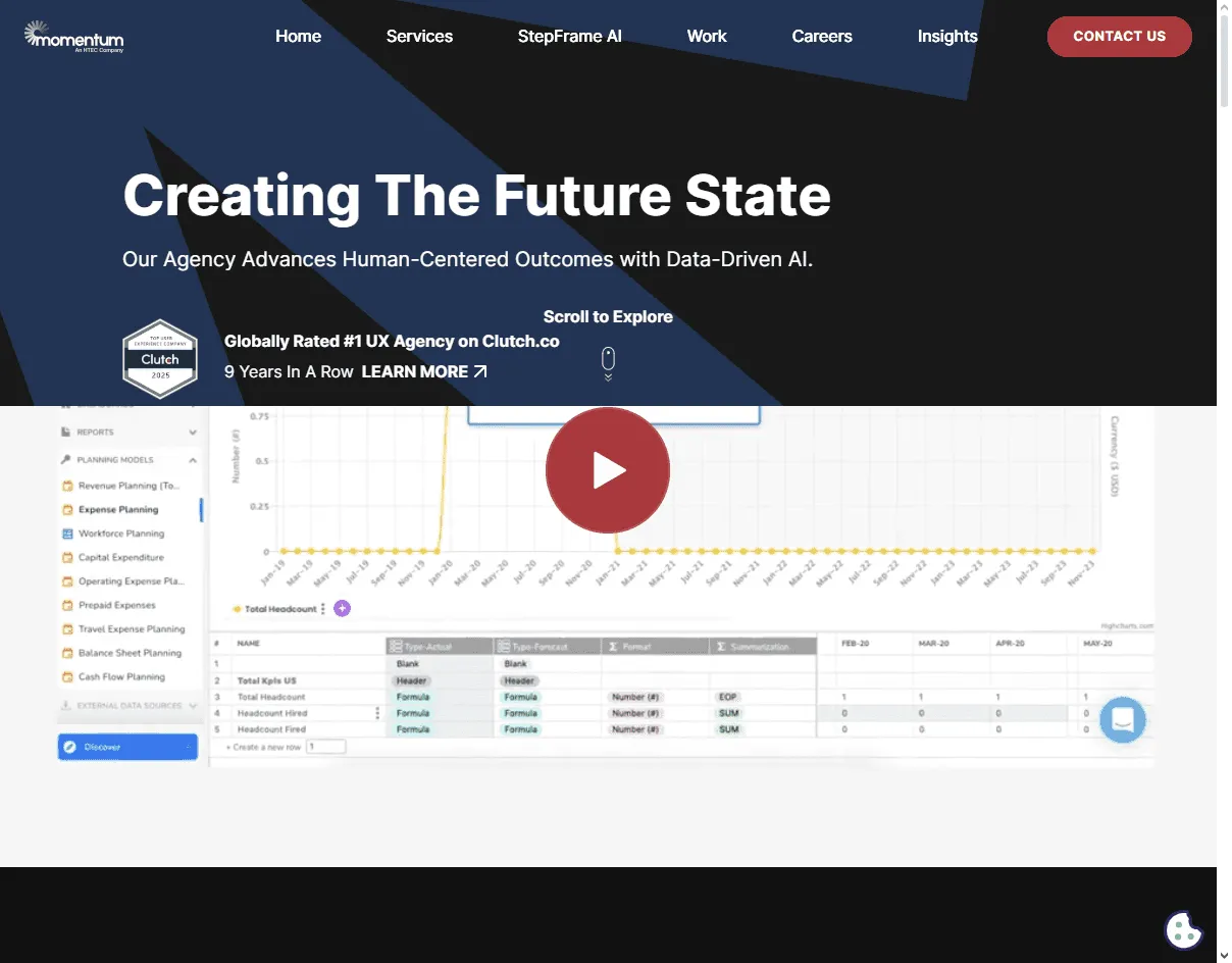Momentum Design Lab: one of the best UX agencies for product-led startups growing through design