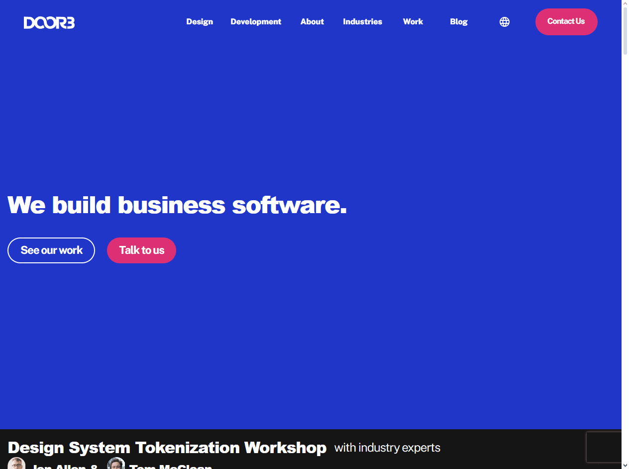door3: hybrid team featured in best manufacturing ux agencies for enterprise transformation and full cycle support