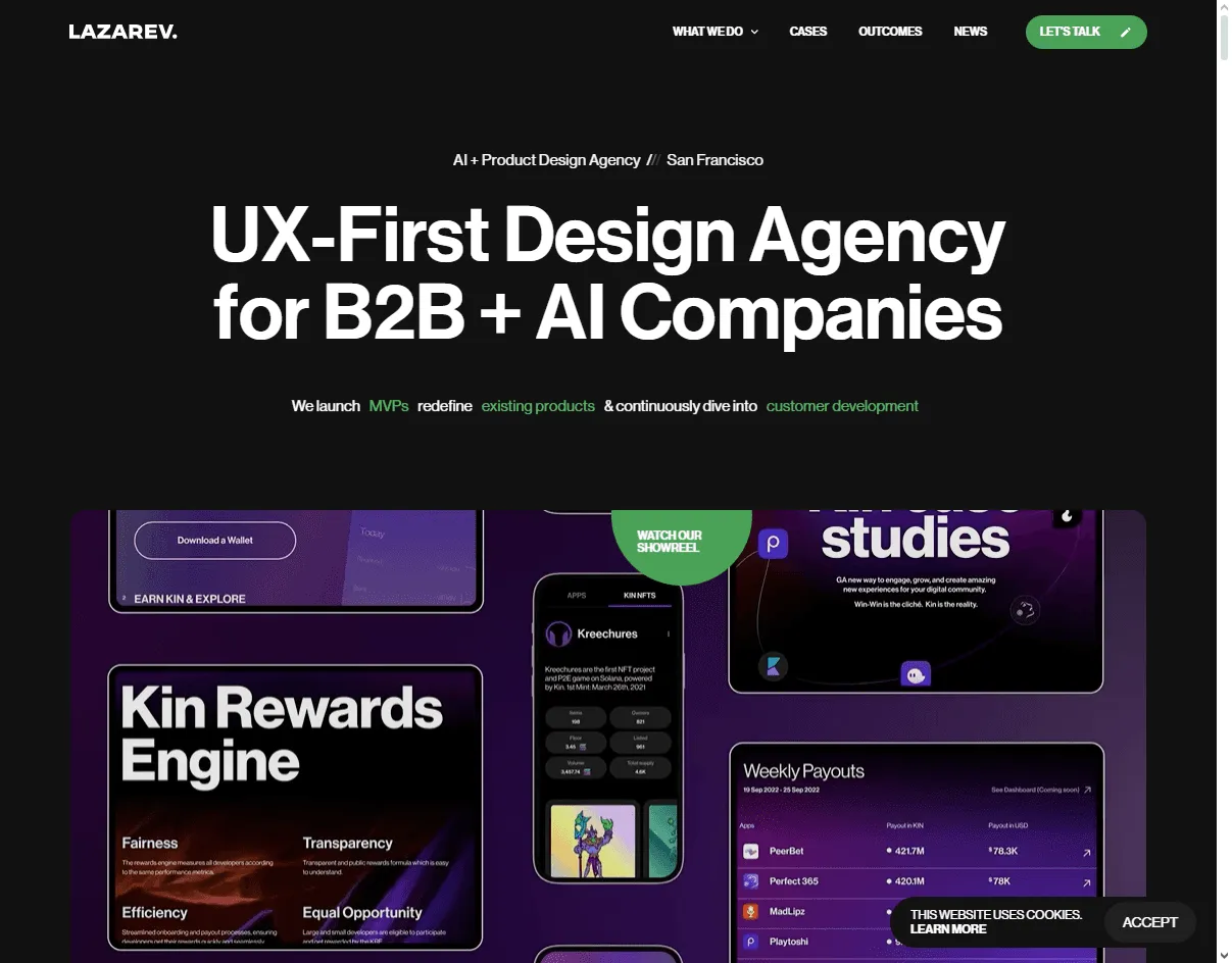 Lazarev Agency: Best Publishing UX Agency for blending thought leadership and news in content-heavy platforms
