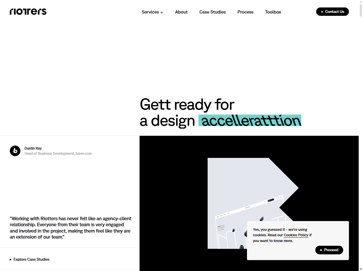 Riotters: one of the Best Media UX Agencies for campaign and brand storytelling