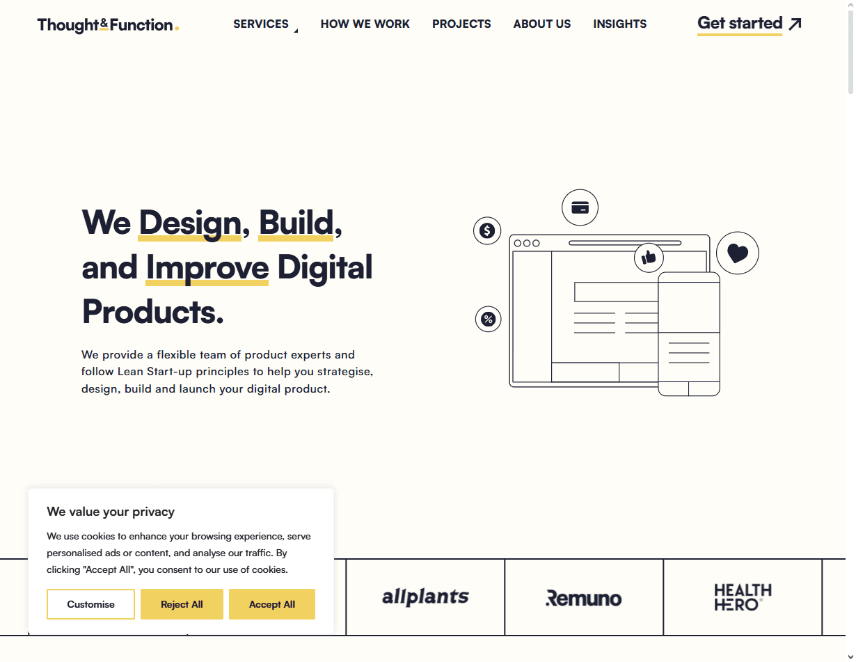 Thought & Function is among the best multi-language UX design agencies with accessibility focus.