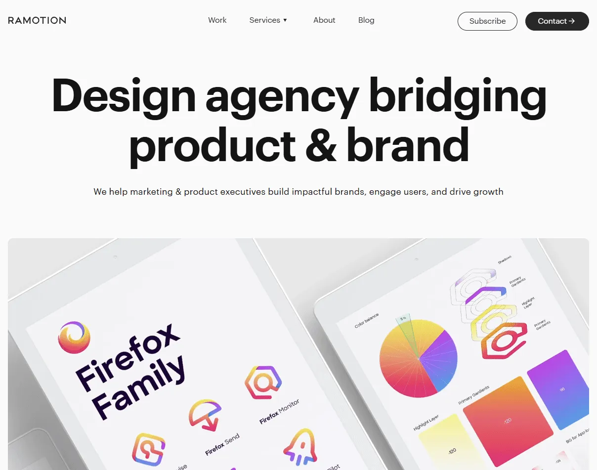 Ramotion: one of the best UX agencies for Series A startups building brand-aligned UIs