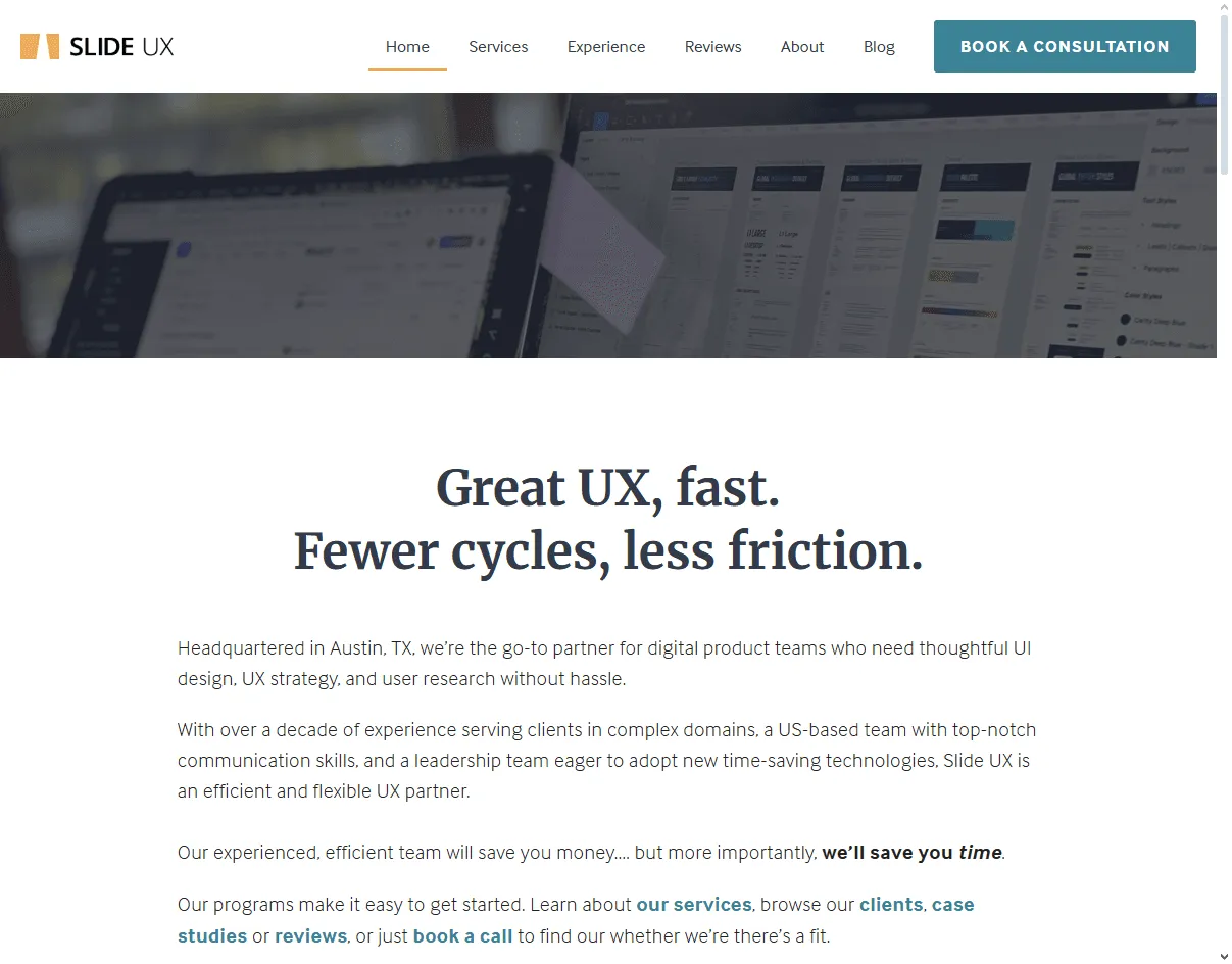 Slide UX – Remote-first UX agency for aerospace dashboards and aviation control platforms.