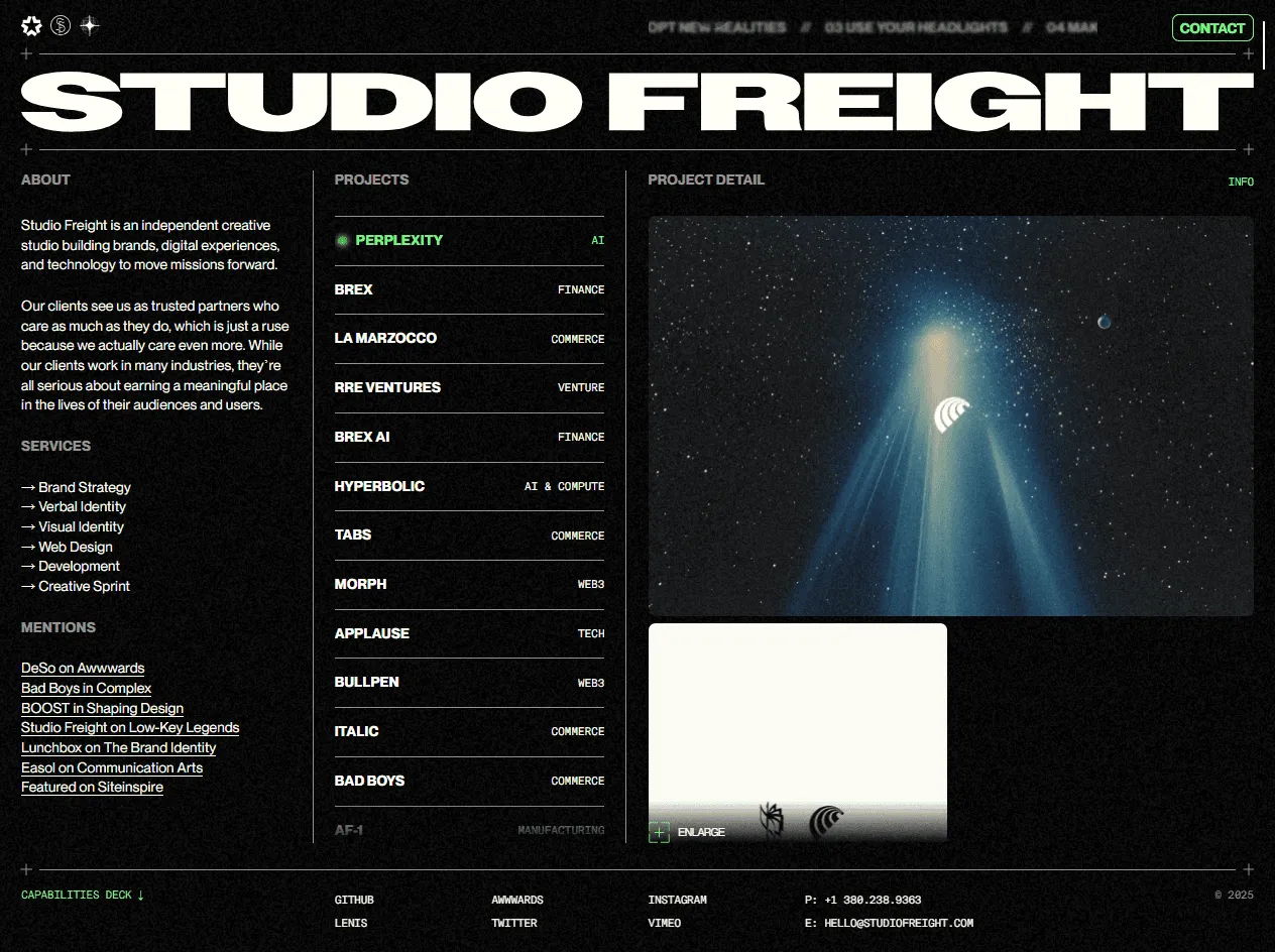 Studio Freight: Bold team ranked among the Best Retail UX Agencies for mobile-first DTC.