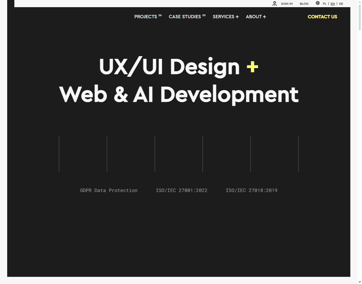 The Story: UX agency from Poland featured among the best Legaltech UX agencies for dashboard-heavy and complex workflows