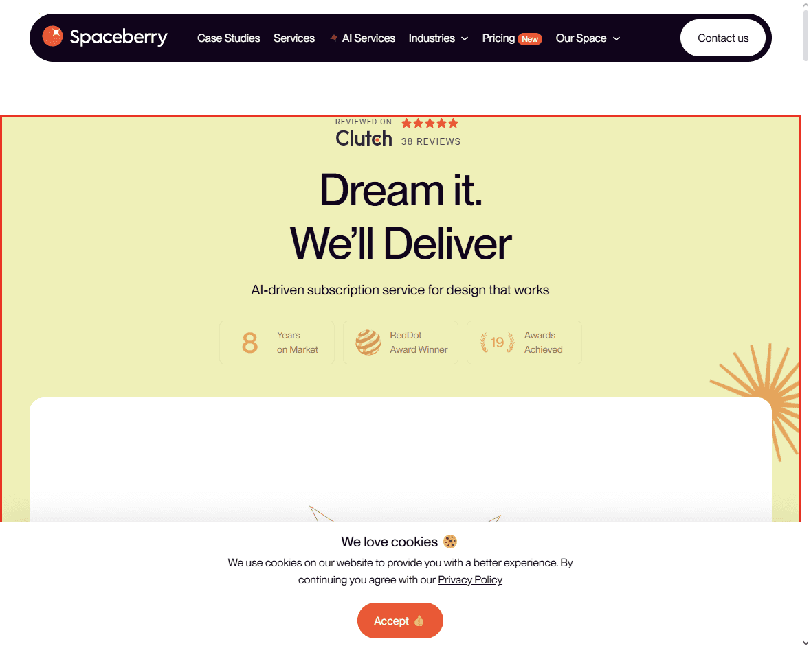 Spaceberry Studio: emerging as one of the best healthcare UX agencies for mobile-first health-tech startups with elegant UI