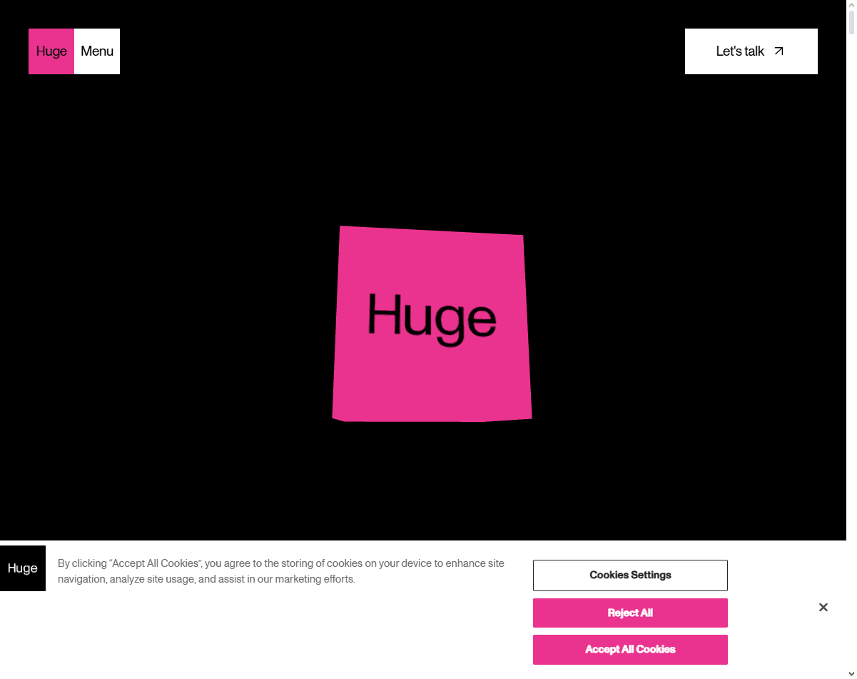Huge: one of the best gesture interaction design agencies designing fluid gesture libraries